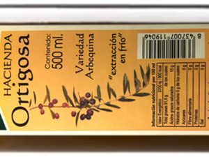 Etiquetado del aceite de oliva