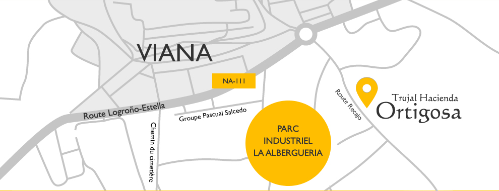 Carte de localisation : Moulin Hacienda Ortigosa