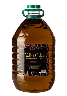 Carafe en plastique individuelle de 5 l. Valle de Codés : Moulin Hacienda Ortigosa