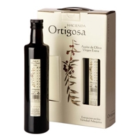 Case with three bottles 0.5 litres  : Oil Press Hacienda Ortigosa