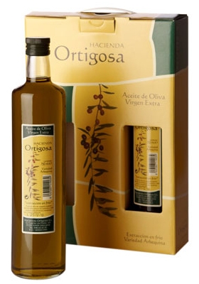 Estuche de tres botellas de 0,75 l. : Trujal Hacienda Ortigosa